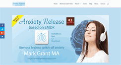Desktop Screenshot of anxietyreleaseapp.com